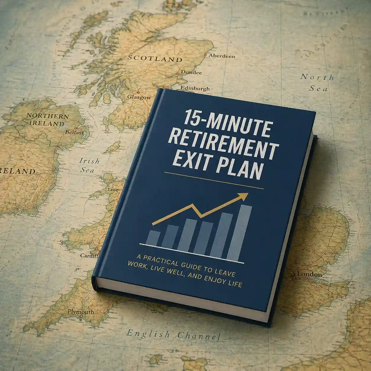 Retirement guide mockup